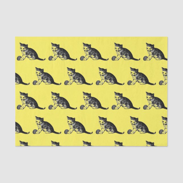Papel de seda GATITOS BEBÉS (Anverso)