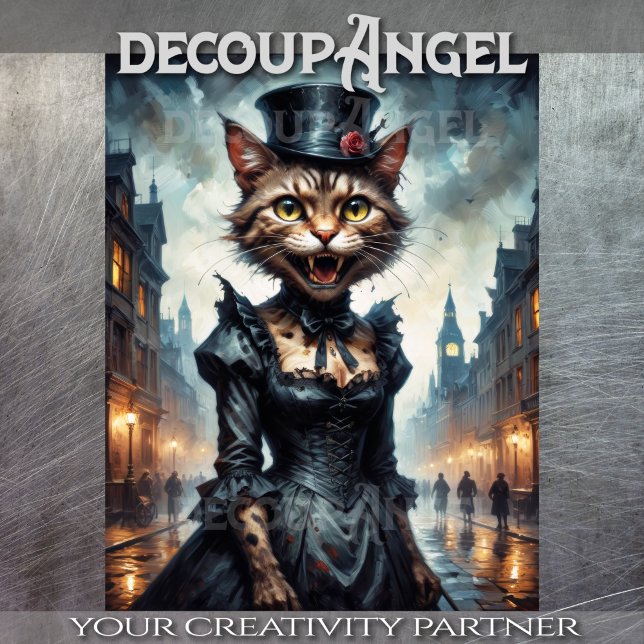 Papel De Seda Gato de vampiros de Victoria - Desnuda - (Subido por el creador)