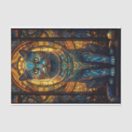 Papel De Seda Gato de vidrio