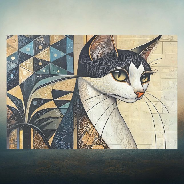 Papel De Seda Gato elegante (Subido por el creador)