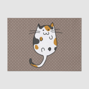 Papel De Seda Gato lindo