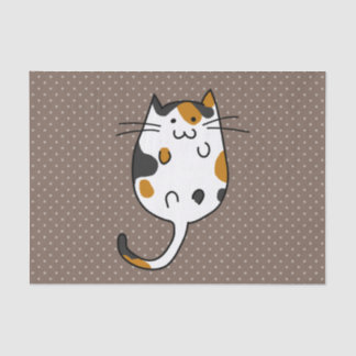 Papel De Seda Gato lindo
