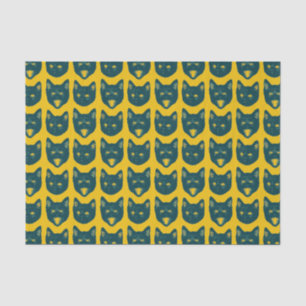 Papel De Seda Gato negro