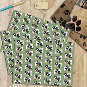Papel De Seda Gato negro del artista