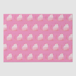 Papel De Seda Gato Pink Purrfect