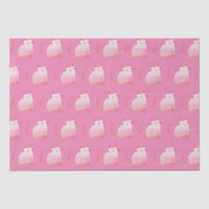 Papel De Seda Gato Pink Purrfect