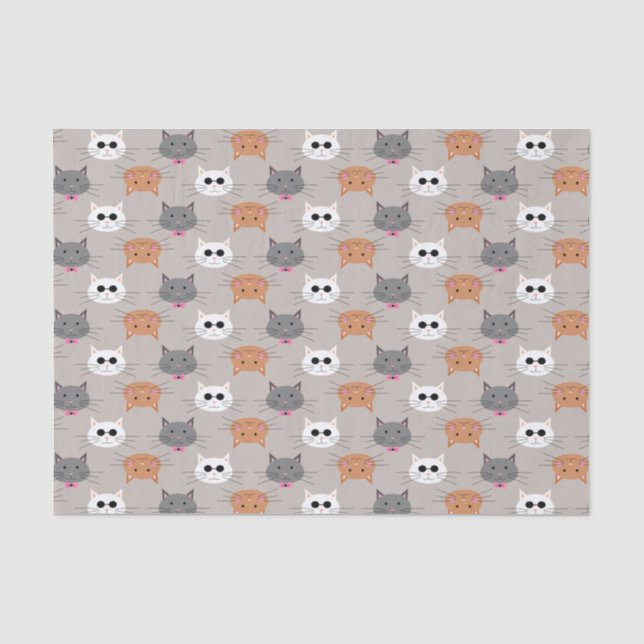 Papel De Seda Gatos (Anverso)