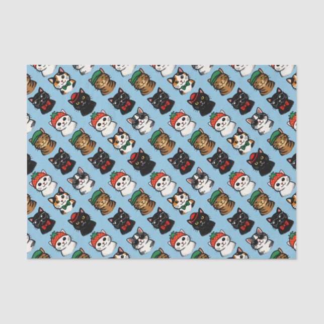 Papel De Seda Gatos (Anverso)