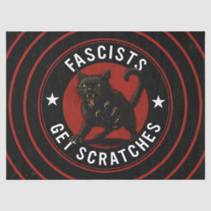 Papel De Seda Gatos Contra Fascistas