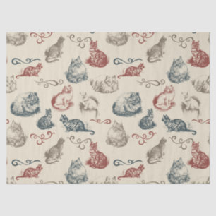 Papel De Seda Gatos de cosecha