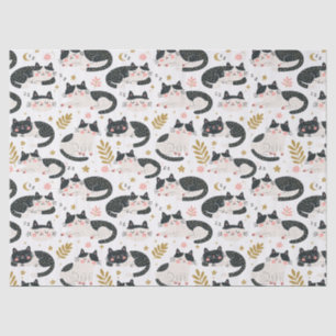 Papel De Seda Gatos durmiendo