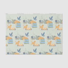 Papel De Seda Gatos en libros