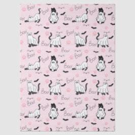 Papel De Seda Gatos fantasmas lindos Halloween