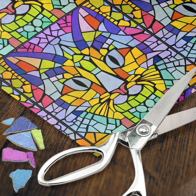 Papel De Seda Gatos supercoloridos - Desnudos de gatitos mosaico (Subido por el creador)