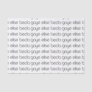 Papel De Seda Gaye Elise Beda