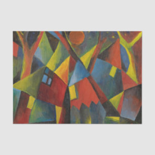 Papel De Seda Gelbroter Mond Uber Sturzenden por Arnold Topp