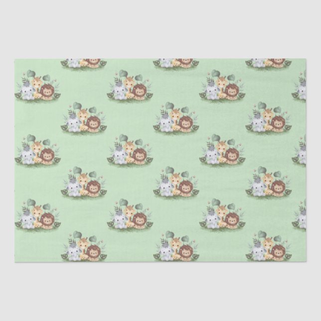 Papel De Seda Gemelos Jungle Wild Ones (Anverso)