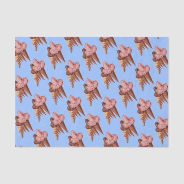 Papel De Seda generaciones de helados (Anverso)