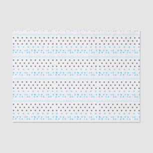 Papel De Seda Geometría azul