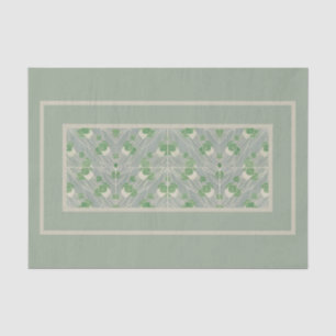 Papel De Seda Geométrica verde 1915 Hannah Borger Overbeck