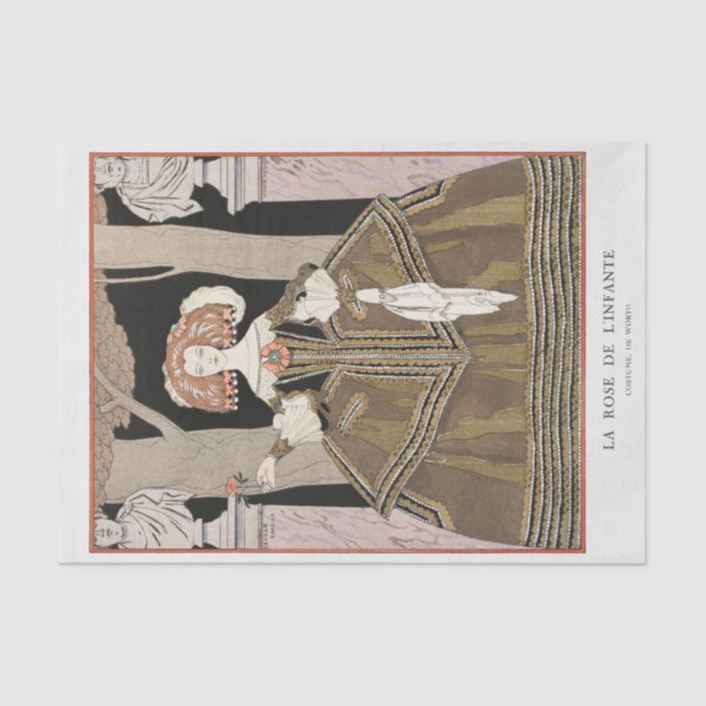 Papel De Seda George Barbier, Art Deco (Anverso)