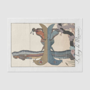 Papel De Seda George Barbier, nativo americano