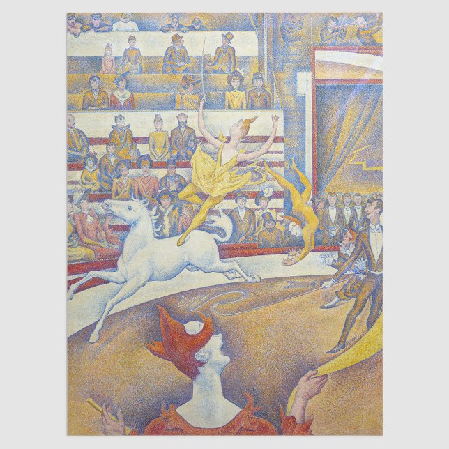 Papel De Seda Georges Seurat - El circo (Subido por el creador)