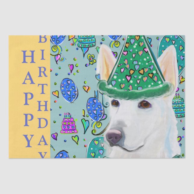 PAPEL DE SEDA GERMAN SHEPHERD (Anverso)