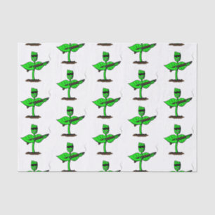Papel De Seda Germinator cyborg personalizado divertido