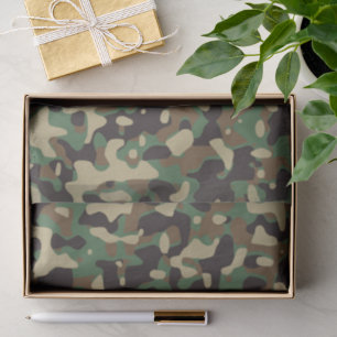 Papel De Seda GI Camouflage Fiesta de la celebración militar