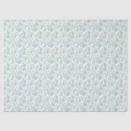 Papel De Seda Gift Tissue Paper – Watercolor Eucalyptus Pattern