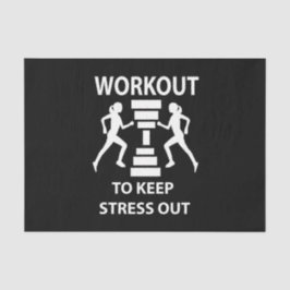 Papel De Seda Gimnasio de ejercicios de fitness