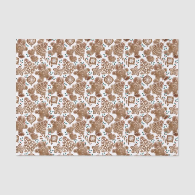 Papel De Seda Gingerbread Berry (Anverso)