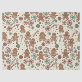 Papel De Seda Gingerbread Delight