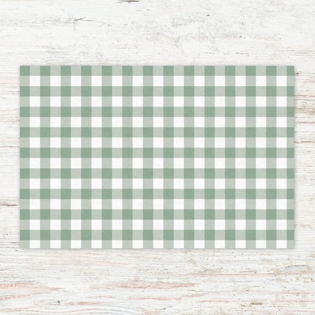 Papel De Seda Gingham Checkered Patten en colores pasteles (In situ)