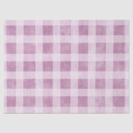 Papel De Seda Gingham Checks Dusty Pink White Pattern Decoupage