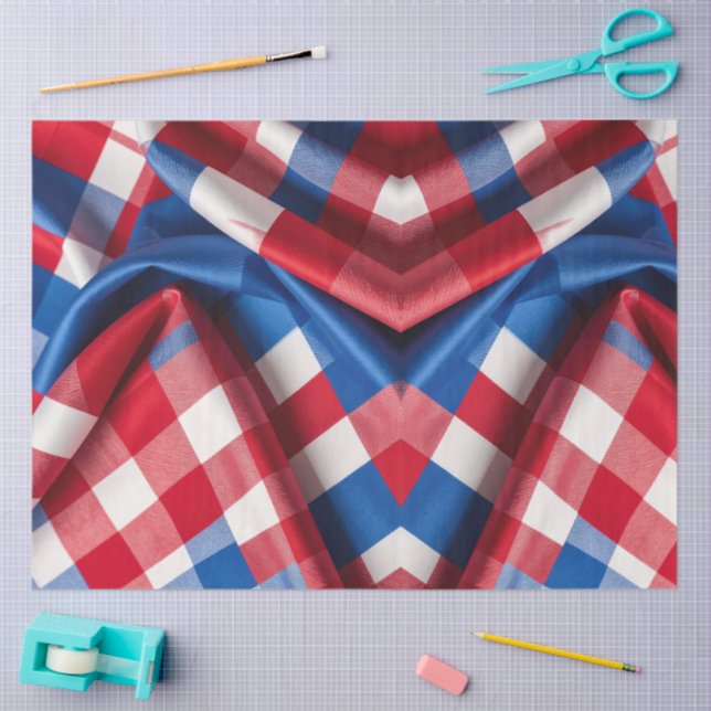 Papel De Seda Gingham y Gloria (Artesanía)