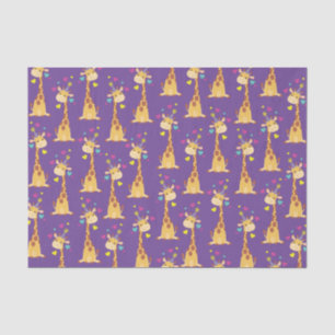 Papel De Seda Giraffe Birthday