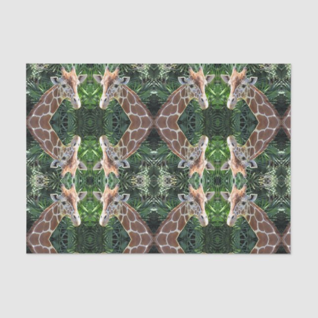 Papel De Seda Giraffe Tissue Paper (Anverso)