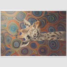 Papel De Seda Giraffe Whimsical Lifelike Decoupage
