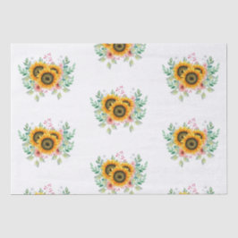 Papel De Seda Girasol