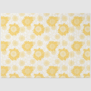 Papel De Seda Girasol amarillo