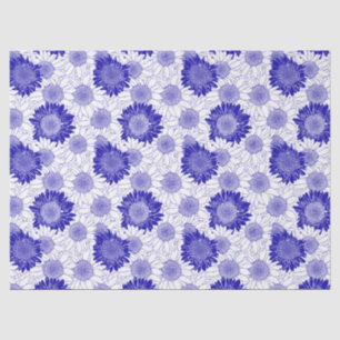 Papel De Seda Girasol Azul
