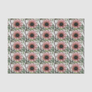 Papel De Seda Girasol rosa pálido