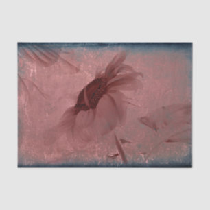 Papel De Seda Girasol Vintage Rosa Textura Antigua
