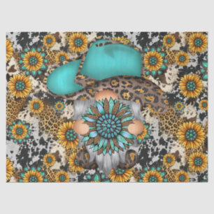 Papel De Seda Girasoles Campestres