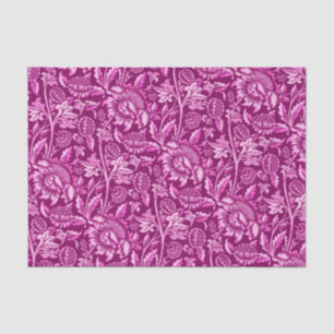 Papel De Seda Girasoles de William Morris, púrpura Amethyst