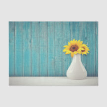 Girasoles en un jarrón