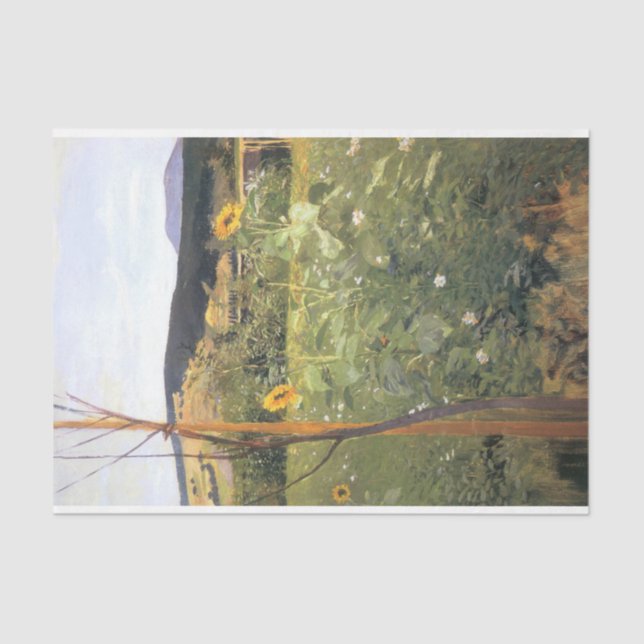 Papel De Seda Girasoles (por Jacek Malczewski) (Anverso)