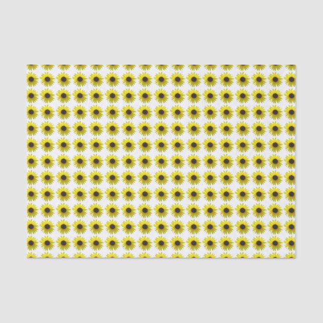 Papel De Seda Girasoles soleados (Anverso)